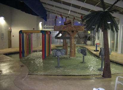 One of Three of The kiddie pool areas